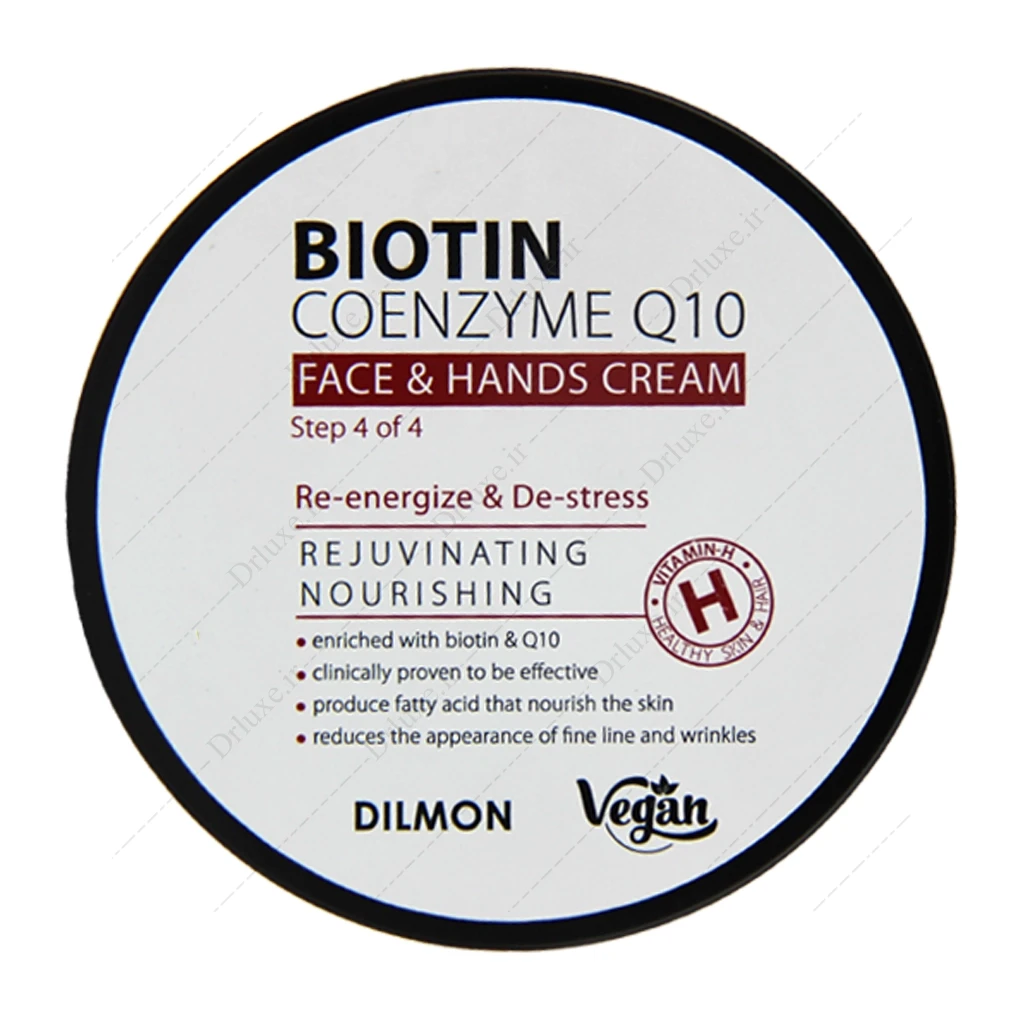 کرم مرطوب کننده دست و صورت بیوتین و کیوتن دیلمون